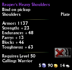Reaper's Heavy Shoulders