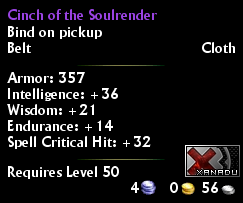 Cinch of the Soulrender