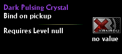 Dark Pulsing Crystal