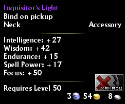Inquisitor's Light