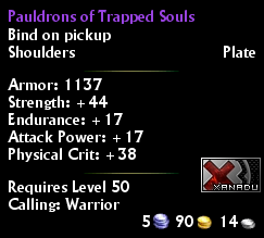 Pauldrons of Trapped Souls