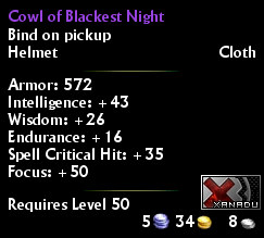 Cowl of Blackest Night