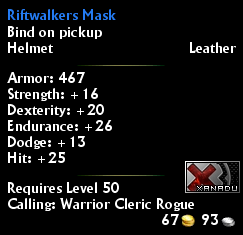 Riftwalkers Mask