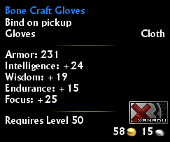 Bone Craft Gloves