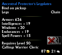 Ancestral Protector's Legplates
