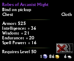 Robes of Arcanist Might