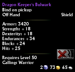 Dragon Keepers Bulwark
