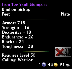 Iron Toe Skull Stompers