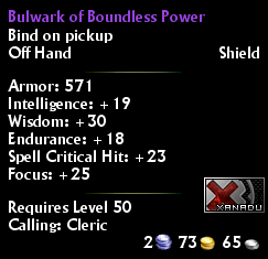 Bulwark of Boundless Power