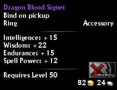 Dragon Blood Signet