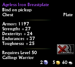 Ageless Iron Breastplate