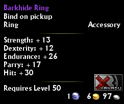 Barkhide Ring