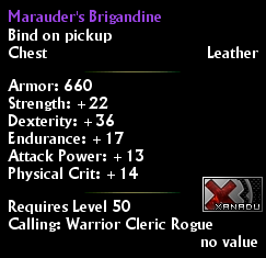 Marauder's Brigandine