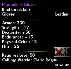 Marauder's Gloves