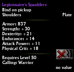 Legionnaire's Spaulders