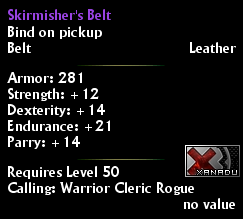 Skirmisher's Belt