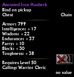 Anointed Iron Hauberk