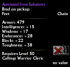 Anointed Iron Sabatons