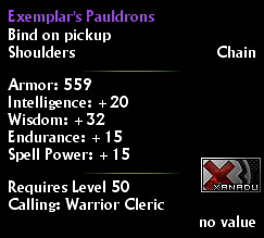 Exemplar's Pauldrons