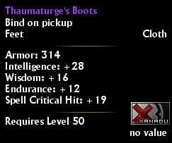 Thaumaturge's Boots