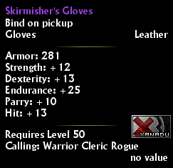 Skirmisher's Gloves