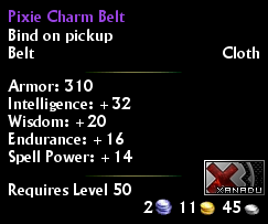 Pixie Charm Belt