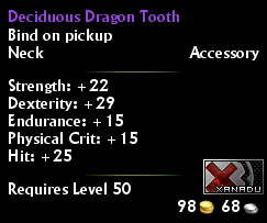 Delicious Dragon Tooth