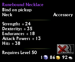 Runebound Necklace