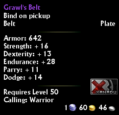Grawl's Belt