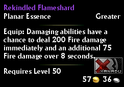 Rekindled Flameshard