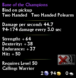 Bane of the Champions