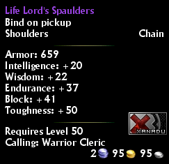 Life Lord's Spaulders