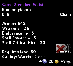 Gore-Drenched Waist