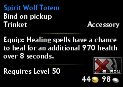 Spirit Wolf Totem