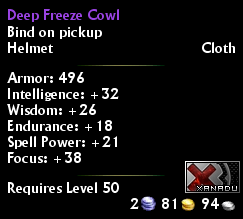 Deep Freeze Cowl