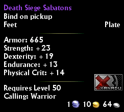 Death Siege Sabatons