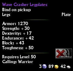 Wave Crasher Legplates
