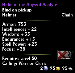 Helm of the Abyssal Acolyte