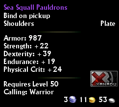 Sea Squall Pauldrons