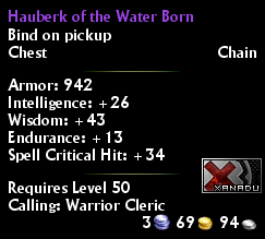 Hauberk of the Water Born