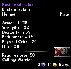 Rust Proof Helmet
