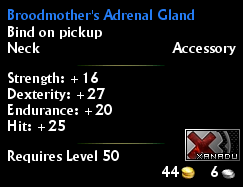 Broodmother's Adrenal Gland