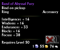 Band of Abyssal Fury