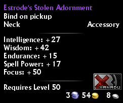Estrode's Stolen Adornment