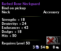 Barbed Bone Neckguard