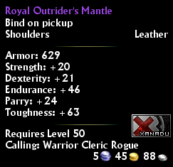 Royal Outrider's Mantle