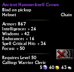 Ancient Hammerknell Crown