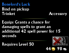 Bonelord's Luck