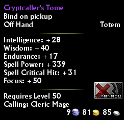 Cryptcaller's Tome