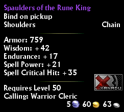Spaulders of the Rune King